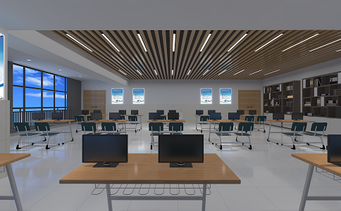 曲靖一中教室（人工智能教室）